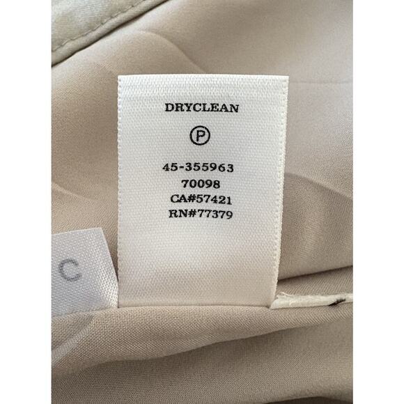 Ann Taylor Beige Pencil Skirt Career Womens Size 8 (1848) - Picture 6 of 6